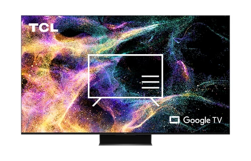 Organize channels in TCL 65C845