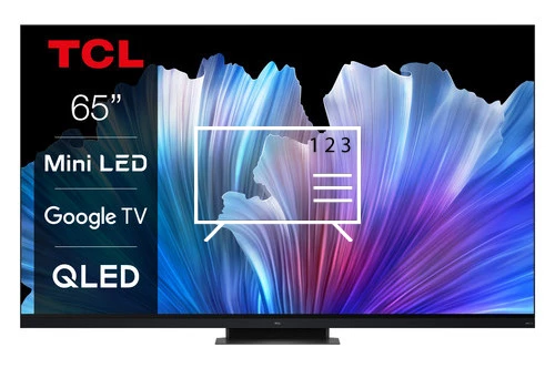 Organize channels in TCL 65C935 4K Mini LED QLED Google TV