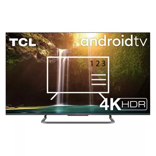 Organize channels in TCL 65P815