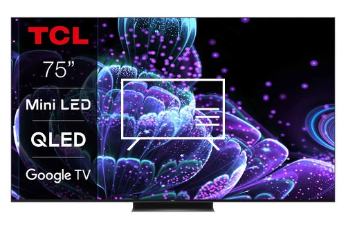 Organize channels in TCL 75C835 4K Mini LED QLED Google TV