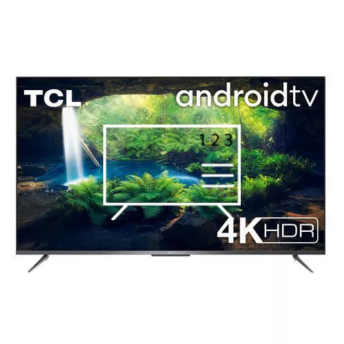 Organize channels in TCL 75P715