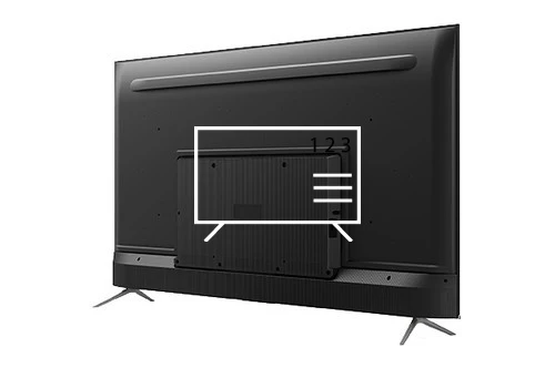 Organize channels in TCL 75T554