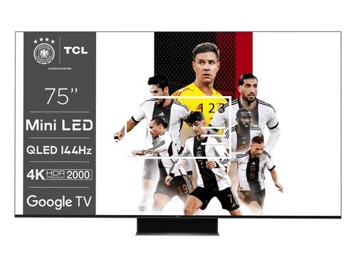 Organize channels in TCL MINI LED TV 75MQLED87