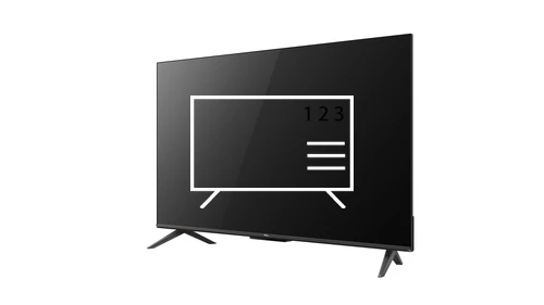 Organize channels in TCL P735