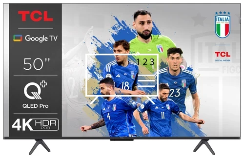 How to edit programmes on TCL TCL Serie C6 Smart TV QLED 4K 50" 50C655, Dolby Vision, Dolby Atmos, Google TV