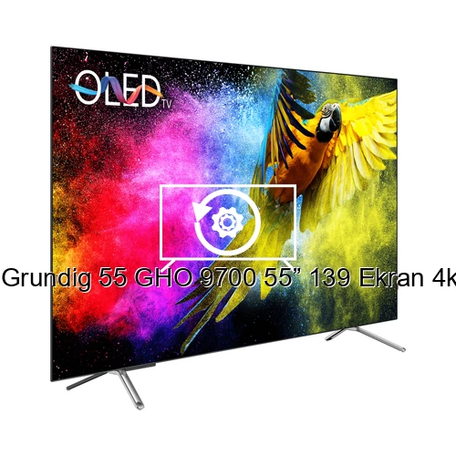 Restaurar de fábrica Grundig 55 GHO 9700 55” 139 Ekran 4k Uhd Google Oled Tv