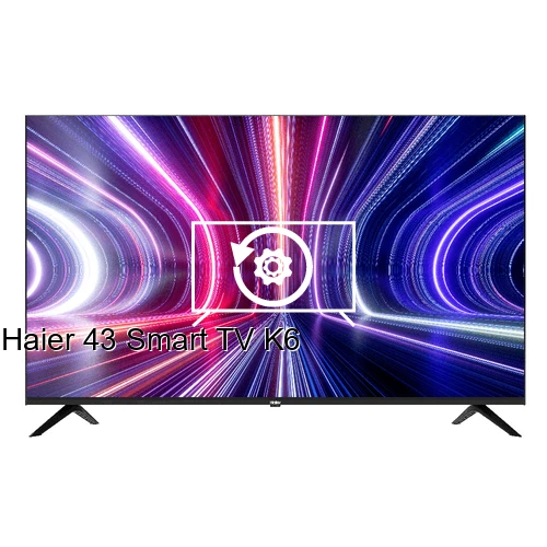 Restaurar de fábrica Haier 43 Smart TV K6