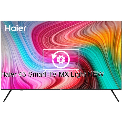 Restaurar de fábrica Haier 43 Smart TV MX Light NEW