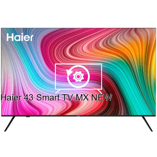 Réinitialiser Haier 43 Smart TV MX NEW
