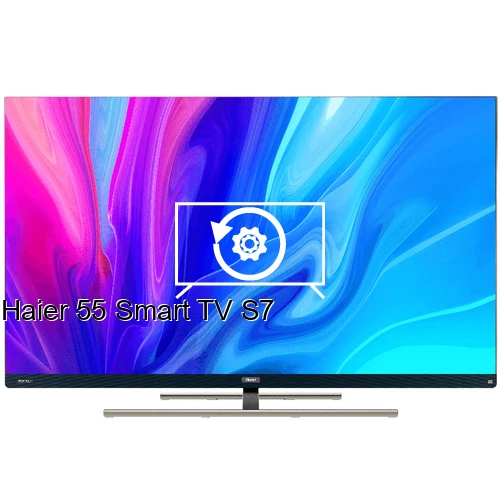 Factory reset Haier 55 Smart TV S7