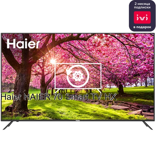 Factory reset Haier HAIER 70 Smart TV HX