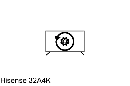 Factory reset Hisense 32A4K