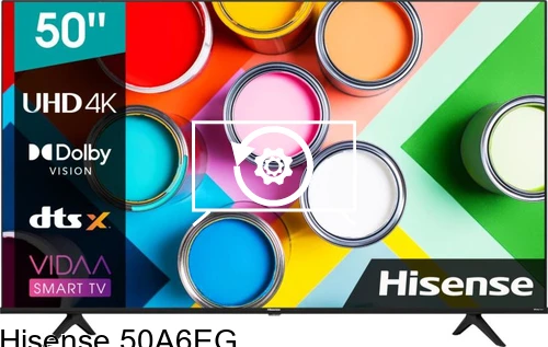 Factory reset Hisense 50A6EG