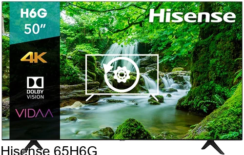 Factory reset Hisense 65H6G