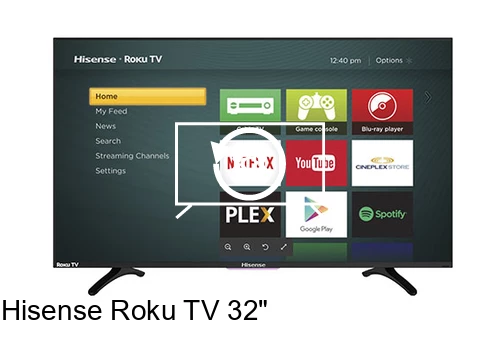 Réinitialiser Hisense Roku TV 32"