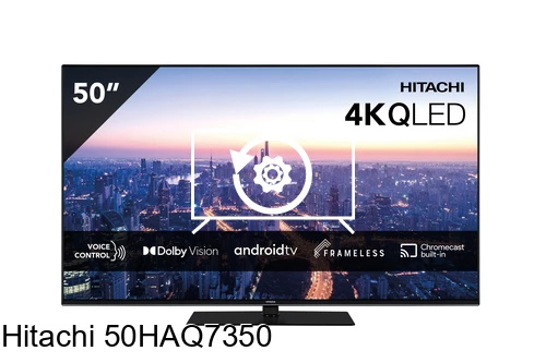 Factory reset Hitachi 50HAQ7350