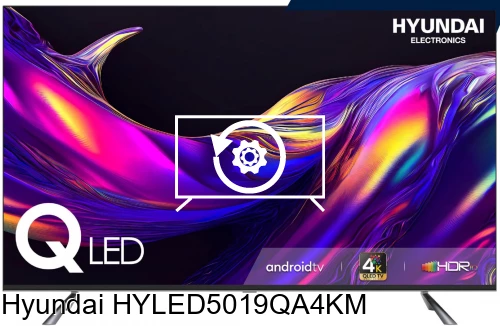 Factory reset Hyundai HYLED5019QA4KM
