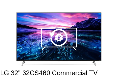 Reset LG 32&quot; 32CS460 Commercial TV