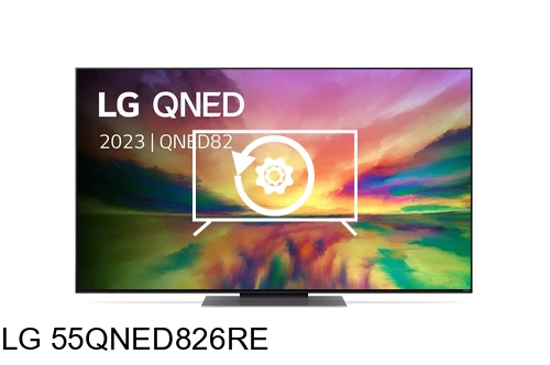 Factory reset LG 55QNED826RE