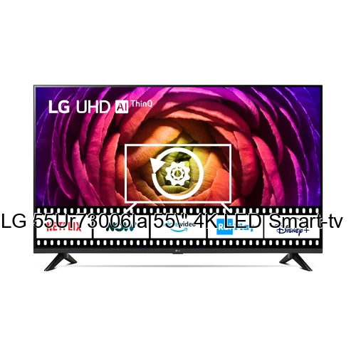 Restauration d'usine LG 55Ur73006la 55\" 4K LED Smart-tv
