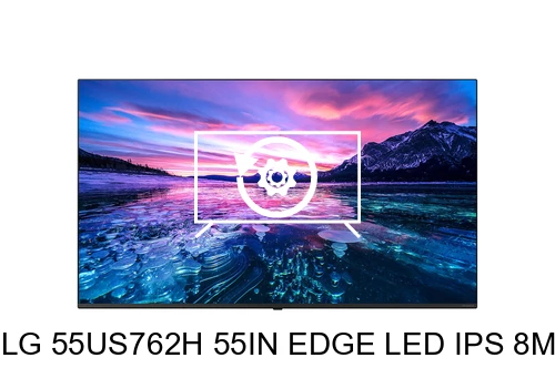 Restaurar de fábrica LG 55US762H 55IN EDGE LED IPS 8MS 3840X2160 16:9 400NIT HDMI USB