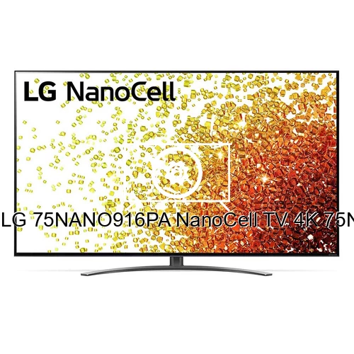 Resetear LG 75NANO916PA NanoCell TV 4K 75NANO916PA