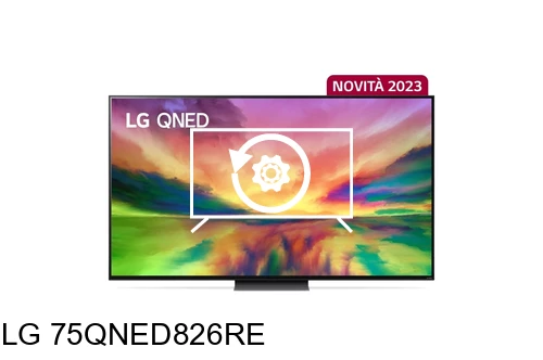 Factory reset LG 75QNED826RE