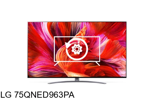 Factory reset LG 75QNED963PA