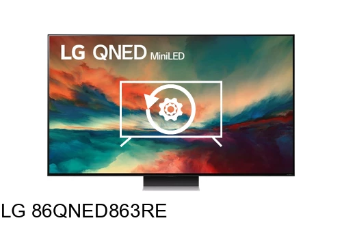 Factory reset LG 86QNED863RE