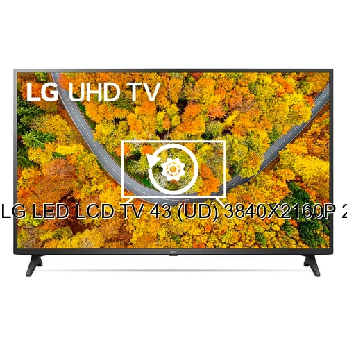 Restauration d'usine LG LED LCD TV 43 (UD) 3840X2160P 2HDMI 1USB