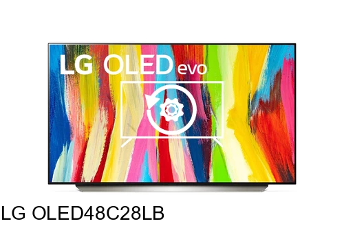 Resetear LG OLED48C28LB