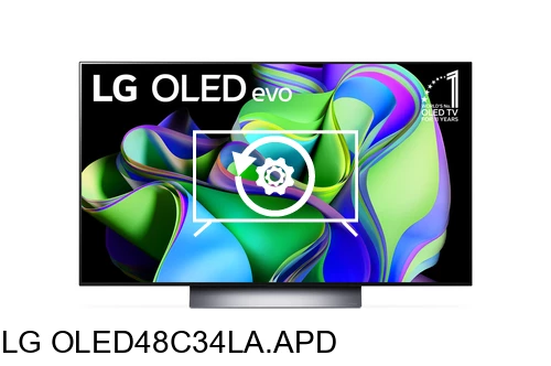 Reset LG OLED48C34LA.APD