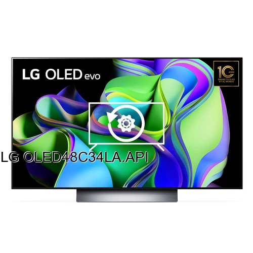 Restaurar de fábrica LG OLED48C34LA.API