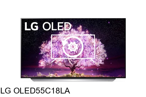 Réinitialiser LG OLED55C18LA