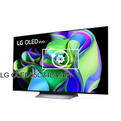 Restauration d'usine LG OLED55C34LA.API