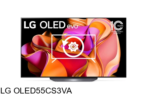 Réinitialiser LG OLED55CS3VA