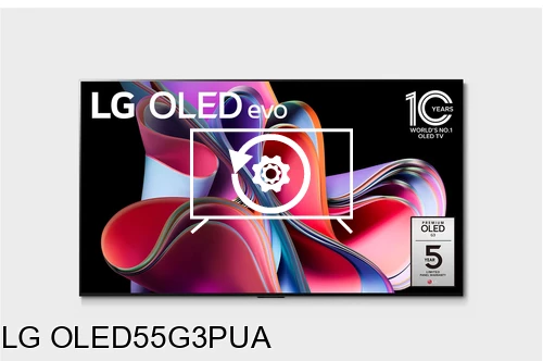 Réinitialiser LG OLED55G3PUA