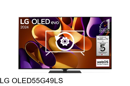 Réinitialiser LG OLED55G49LS