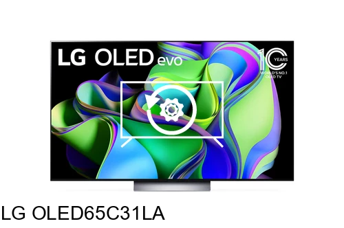 Restauration d'usine LG OLED65C31LA