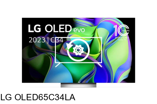 Factory reset LG OLED65C34LA