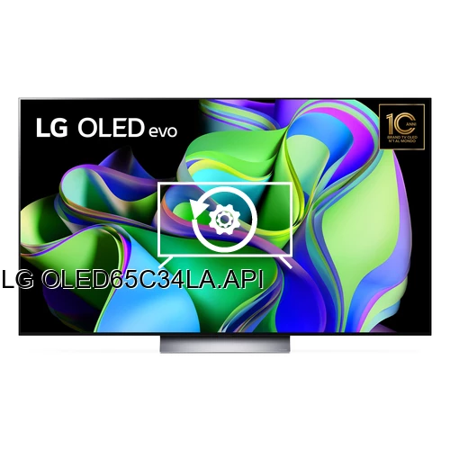 Restauration d'usine LG OLED65C34LA.API