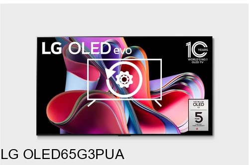 Réinitialiser LG OLED65G3PUA