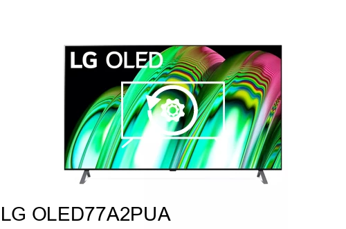 Restauration d'usine LG OLED77A2PUA
