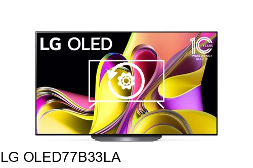 Réinitialiser LG OLED77B33LA