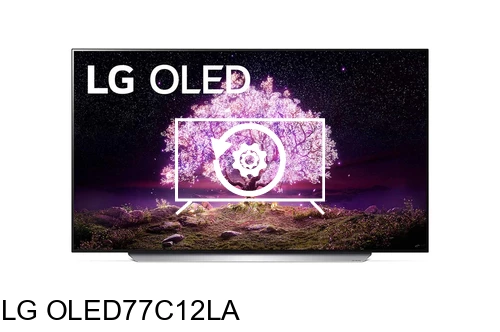 Factory reset LG OLED77C12LA