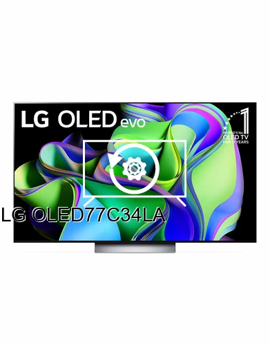 Réinitialiser LG OLED77C34LA