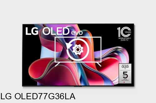Restauration d'usine LG OLED77G36LA
