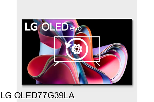 Resetear LG OLED77G39LA