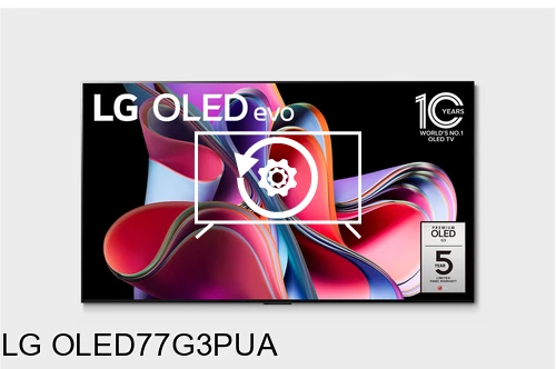 Réinitialiser LG OLED77G3PUA