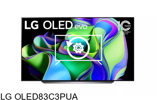 Réinitialiser LG OLED83C3PUA